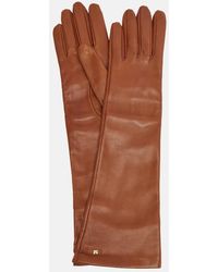Max Mara - Handschuhe Aus Leder - Lyst