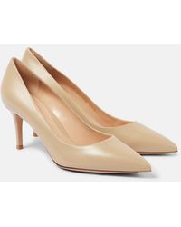 Gianvito Rossi - Gianvito 70 Leather Pumps - Lyst