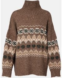 Altuzarra - Cecie Fair Isle Wool-Blend Sweater - Lyst