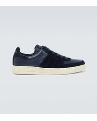 Tom Ford - Radcliffe Panelled Leather Sneakers - Lyst