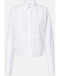 Sportmax - Cotton Poplin Shirt - Lyst