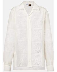 Loewe - Camisa Paula's Ibiza De Algodon Y Seda - Lyst