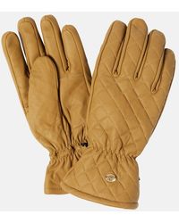 Goldbergh - Nishi Quilted Leather Ski Gloves - Lyst