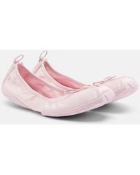 Balenciaga - Ballet Bow-Detail Ballet Flats - Lyst