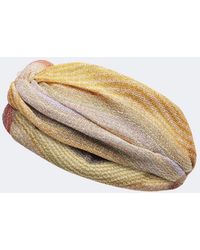 Missoni - Striped Lame Headband - Lyst