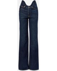 Jean Paul Gaultier - Curved Bootcut Jeans - Lyst