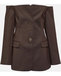 SIR. - Abito Blazer Sandrine Con Scollo Bardot - Lyst