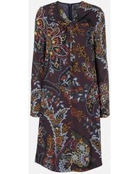 Etro - Bedrucktes Minikleid - Lyst