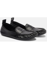 Acne Studios - Slip-Ons Aus Leder - Lyst