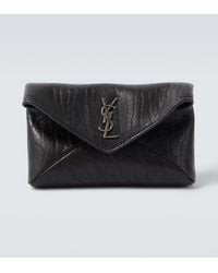 Saint Laurent - Cassandre Leather Wallet - Lyst