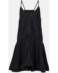 Isabel Marant - Danielle Cotton-Blend Minidress - Lyst