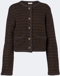 Altuzarra - Mack Striped Wool-Blend Jacket - Lyst