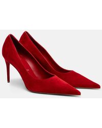 Christian Louboutin - Kate Max 85 Suede Pumps - Lyst