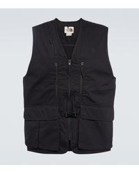 The North Face Gilet M66 Utility in cotone ripstop - Blu