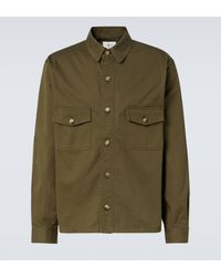 Saint Laurent - Cotton Overshirt - Lyst