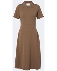 Extreme Cashmere - N°497 Georgia Cashmere-Blend Polo Dress - Lyst