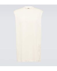 Rick Owens - Tarp Cotton Jersey T-Shirt - Lyst