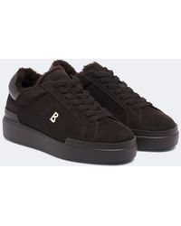 Bogner - Hollywood 32 A Shearling-Lined Suede Sneakers - Lyst