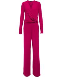 Damen Bekleidung Jumpsuits und Overalls Lange Jumpsuits und Overalls Tom Ford Jumpsuit aus Jersey in Pink 