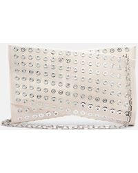 Christian Louboutin - Loubitwist Small Crystal-Embellished Clutch - Lyst