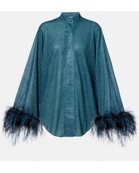 Oséree - Camicia Lumiere Plumage - Lyst