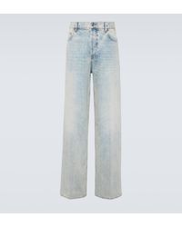 Valentino - High-rise Wide-leg Jeans - Lyst