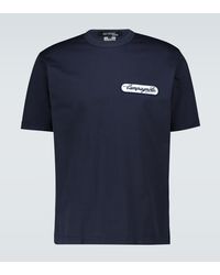 Junya Watanabe Baumwolle Top aus Baumwoll-Jersey in Schwarz für Herren Herren Bekleidung T-Shirts Langarm T-Shirts 