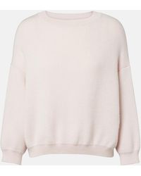 KHAITE - Sabina Cashmere And Mohair Sweater - Lyst
