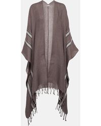 Brunello Cucinelli - Cape Aus Leinen - Lyst