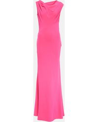 Roland Mouret Cady Gown - Pink