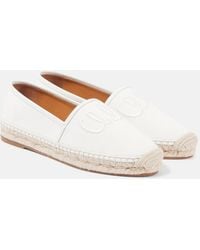 Chloé - Espadrilles Isla Aus Canvas - Lyst