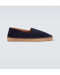 Kiton - Espadrilles Aus Veloursleder - Lyst