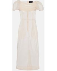 Simone Rocha - Tulle Midi Dress - Lyst