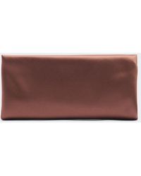 Saint Laurent - Evening Satin Clutch - Lyst