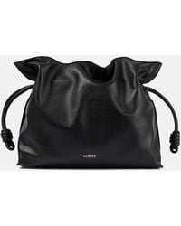 Loewe - Clutch Flamenco Large Aus Leder - Lyst
