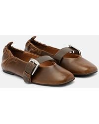 Ganni - Butterfly Mary Jane Flats - Lyst