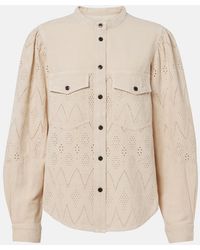 Isabel Marant - Kaina Broderie Anglaise Blouse - Lyst