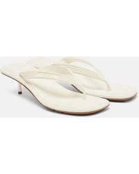 Bottega Veneta - Sampieri Thong Sandals - Lyst