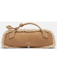 Alaïa - Le Teckel Small Suede Clutch - Lyst