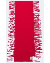 TOTEME - Fringed Wool And Cashmere Scarf - Lyst
