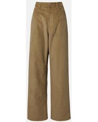 Rohe - Cotton Corduroy Wide-Leg Pants - Lyst