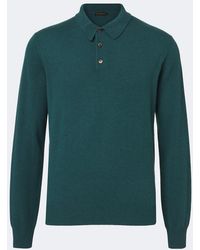 Rubinacci - Cashmere Polo Sweater - Lyst