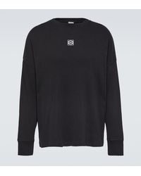 Loewe - Sweatshirt Anagram aus einem Baumwollgemisch - Lyst