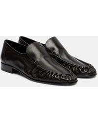 The Row - Soft Leather Loafers - Lyst