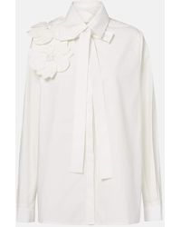 Elie Saab - Chemise En Coton A Fleurs - Lyst