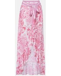 CAMILLA - Printed Beach Cover-Up - Lyst
