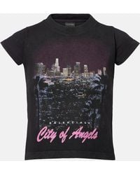 Balenciaga - T-Shirt With Colorful Print - Lyst