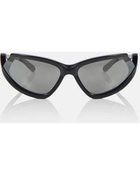 Balenciaga - Side Xpander Oval Sunglasses - Lyst