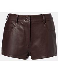 Norma Kamali - High-Rise Shorts - Lyst