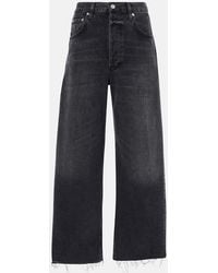 Citizens of Humanity - Ayla Cropped Wide-Leg Jeans - Lyst
